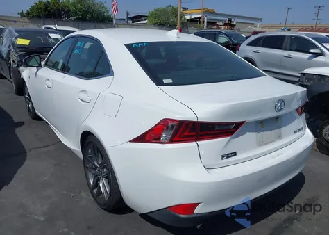 2015 Lexus Is 250 z USA, uszkodzony, nr VIN JTHBF1D24F5075187